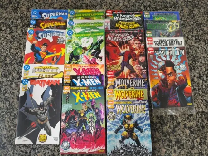 Combo HQs - Marvel e DC