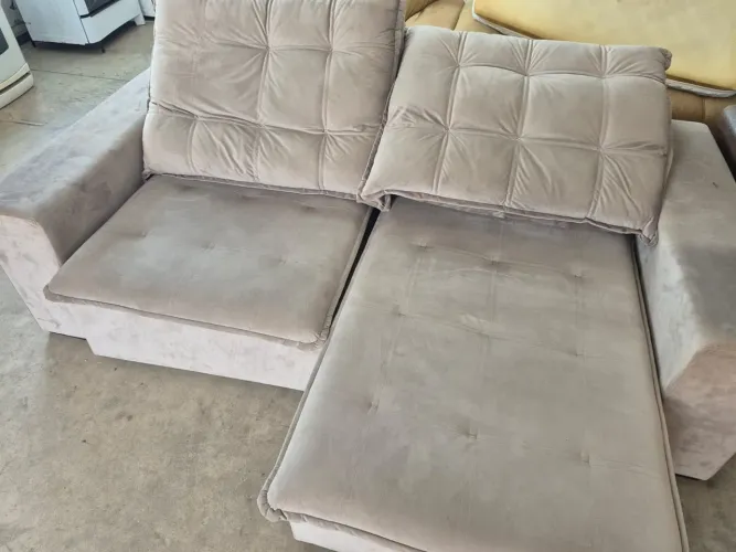 Vendo lindíssimo e luxuoso sofá retrátil e reclinavel