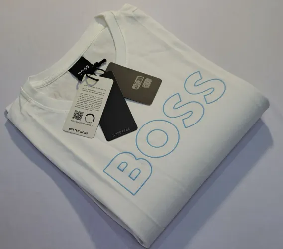 Camiseta Hugo Boss Branca 
