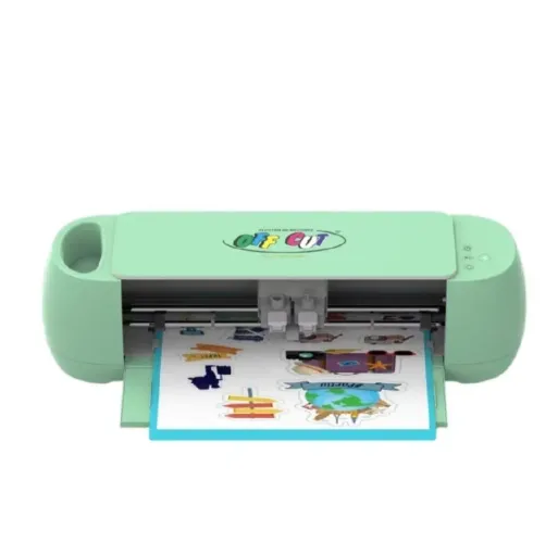 Plotter de recorte offcut verde