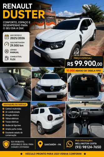 Renault Duster Intense Plus 1.6 16V Flex Mec. 2026