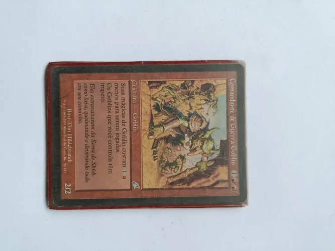 Carta Magic Comandante Guerra Goblin