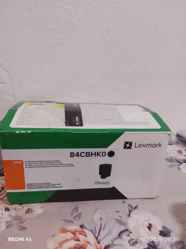 Toner Lexmark 84CBHK0 Lexmark Preto