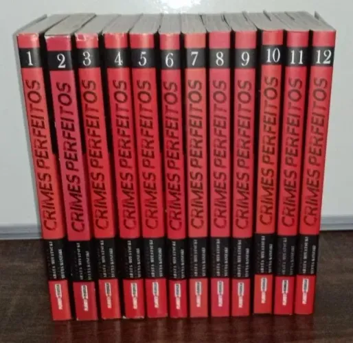 Coleção Mangá Completo - Crimes perfeitos 1 ao 12
