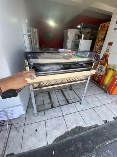 Forno a gás para Pizza Grill Refratário Rolete Grill Itajobi inox Bivolt Novo nunca usado