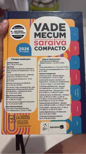 VADE MECUM COMPACTADO 32º edição 2026