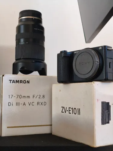 Kit zv-e10Mii + tanron 17-70