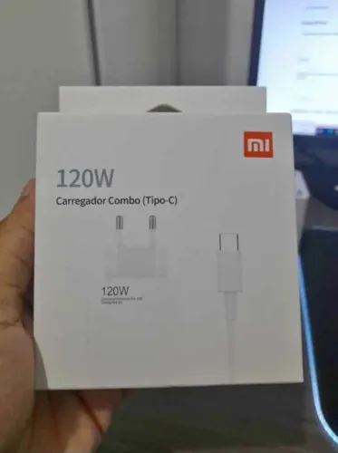 Carregador Turbo 120W tipo c
