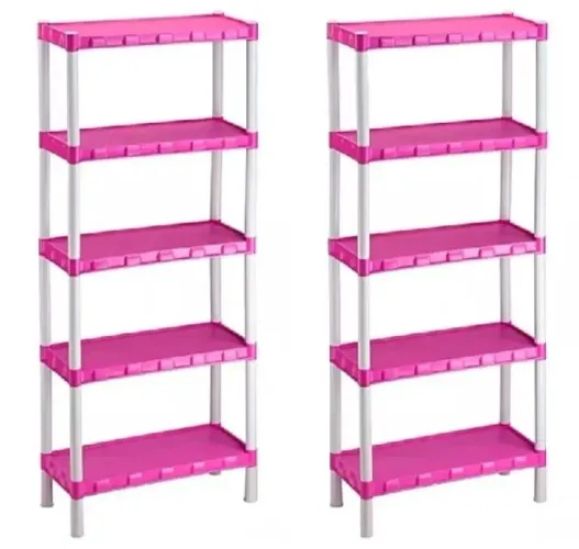 Estante Rosa 5 Prateleiras