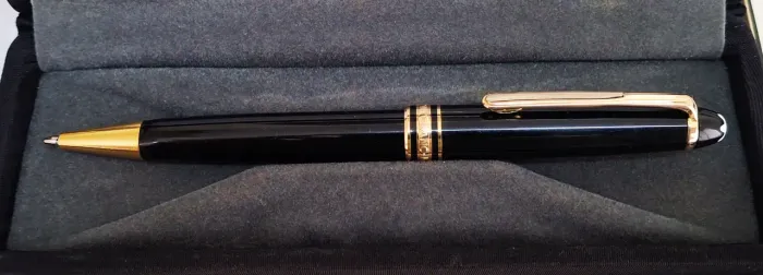 Caneta Esferográfica Montblanc Meisterstück Classique 164 Original Com Detalhe