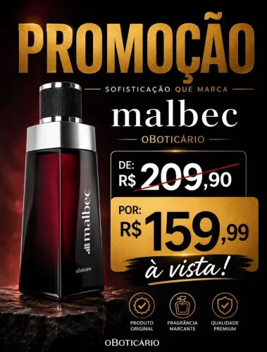 Perfume Malbec Tradicional Original O Boticário