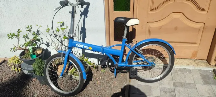 Bike dobrável edição da caixa econômica