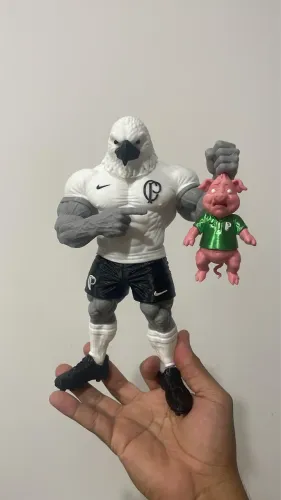 Mascote Gaviões da fiel