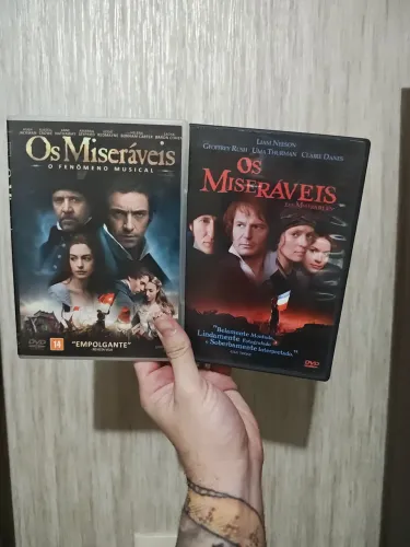 Os Miseráveis 2x Filme DVD Original 