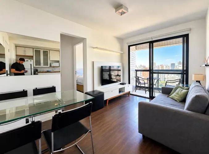 Imóvel para aluguel com 41 metros quadrados com 1 quarto em Vila Nova Conceição - São Paul