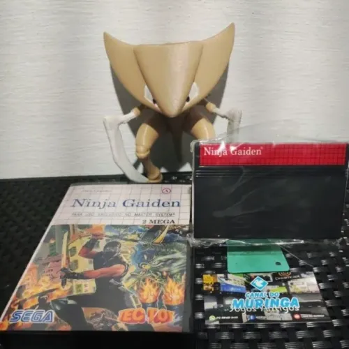 Ninja Gaiden - Master System - Tectoy - repro - Caixa de locadora