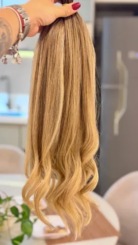 Cabelo humano 55cm com 175gr  -R$ 1500,00