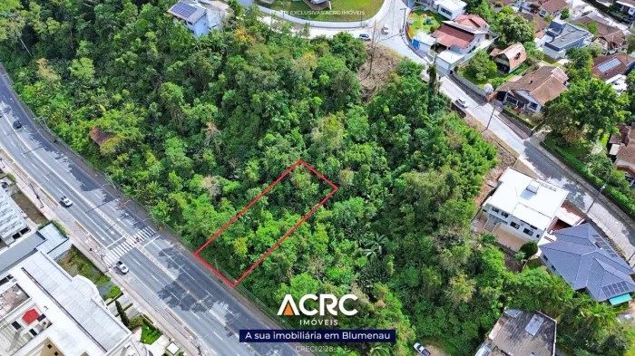 ACRC Imóveis - TE01255 - Terreno a Venda em Blumenau no Bairro Vila Formosa