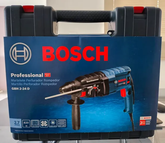 Martelete Bosch 820W Maleta NOVO