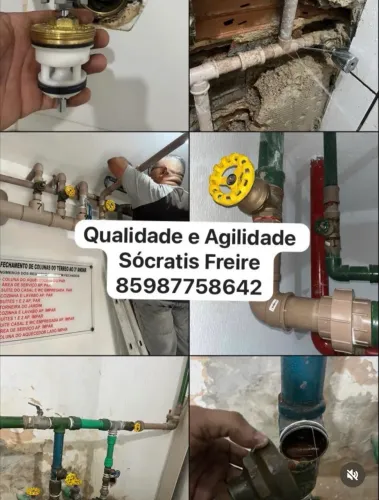 Encanador e eletricista 
