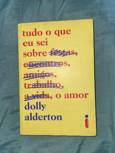livro- tudo que eu sei sobre o amor 