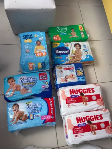 Fraldas de bebê 