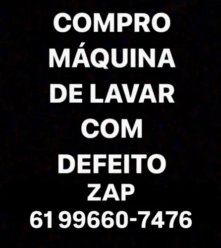 Compra se máquina de lavar/ lavadora 