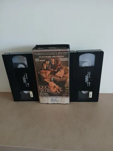 Fita Vhs Dupla Quo Vadis - Legendada - Rarissima