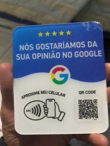 Plaquinha nfc