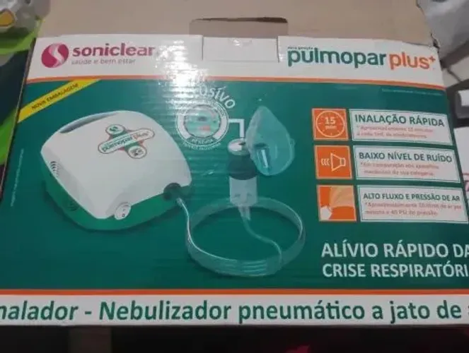 Inalador - Nebulizador pneumático a jato de ar