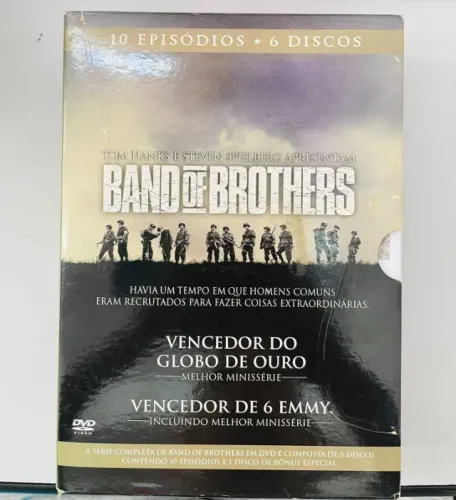 BOX DVD BAND OF BROTHERS - COLEÇÃO COMPLETA ( 6 DISCOS )
