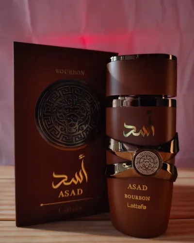 Perfume Árabe Asad Bourbon Lattafa Masculino Original