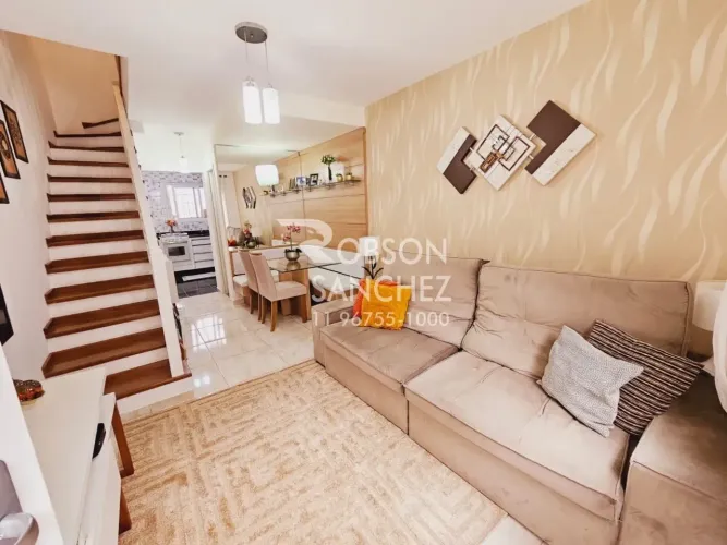 Casa de condomínio para venda no Campo Grande com 2 quartos, 2 vagas, 80m² , quintal, vara