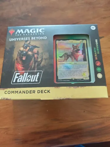 Commander Deck Fallout Scrappy Survivors Lacrado
