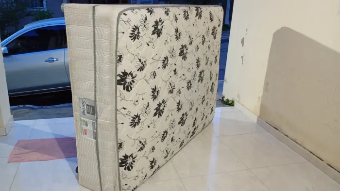 Cama Casal box colchão conjugado