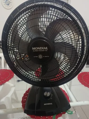 Ventilador Mondial 40cm Turbo Super Power (3 Meses de Uso)
