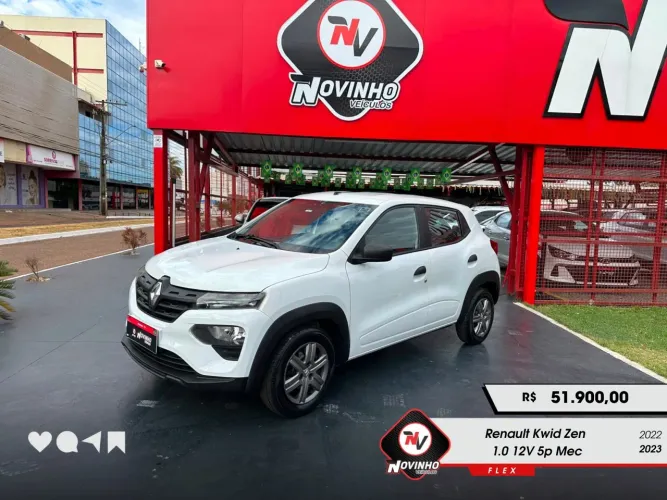 Renault Kwid Zen 1.0 Flex 12V 5P Mec. 2023