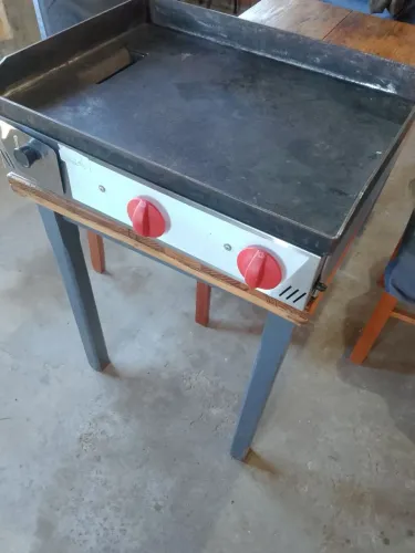 chapa a gás para lanches 