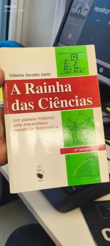 Livro a RAINHA DAS CIÊNCIAS