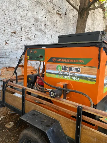 Máquina de Hidrossemeadura VTEC-500 (Grama liquida)