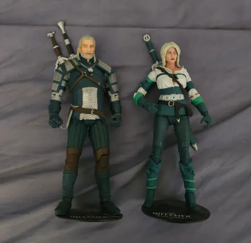 Kit Bonecos Witcher Mcfarlane