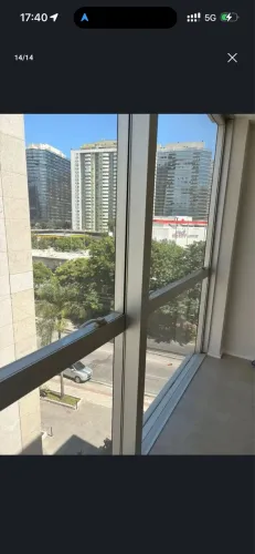 Edif UPRISE - Sala comercial andar alto sol da manhã em frente ao shopping recreio