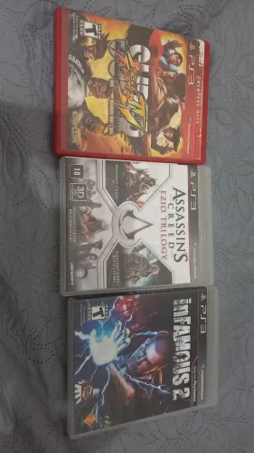 Vendo 3 jogos de PlayStation 3
