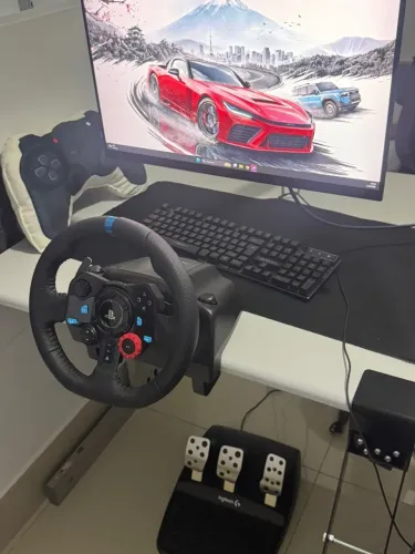 Volante logitech g29 com câmbio
