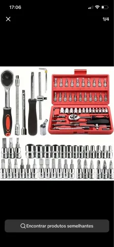 Kit de ferramentas 46 peças