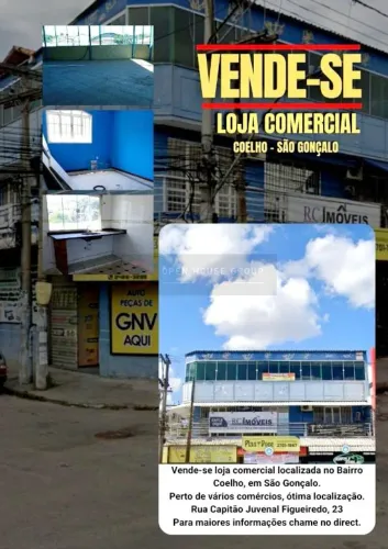 Open House vende Lojão tipo sobrado com 200m2
