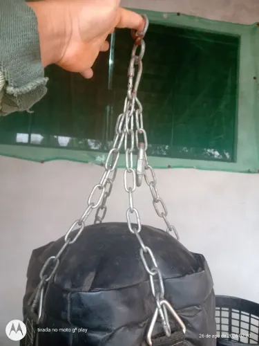 Saco de pancadas vem nele