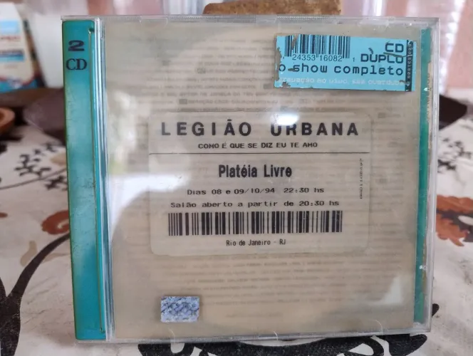Legião Urbana duplo ao vivo