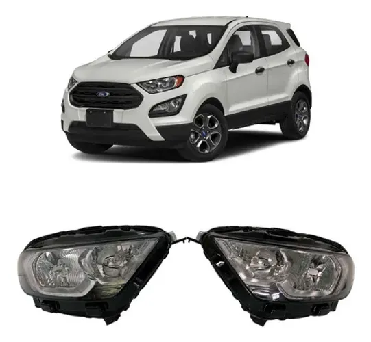 Farol Ford Ecosport S/ Led Direito 2018 A 2022 Original Direito