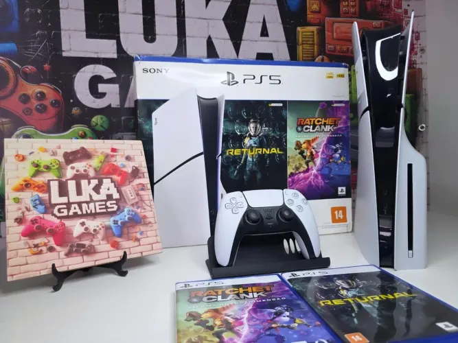 PlayStation 5 Slim 1 Terabyte com Leitor de CD 